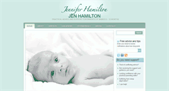 Desktop Screenshot of jenhamilton.com.au